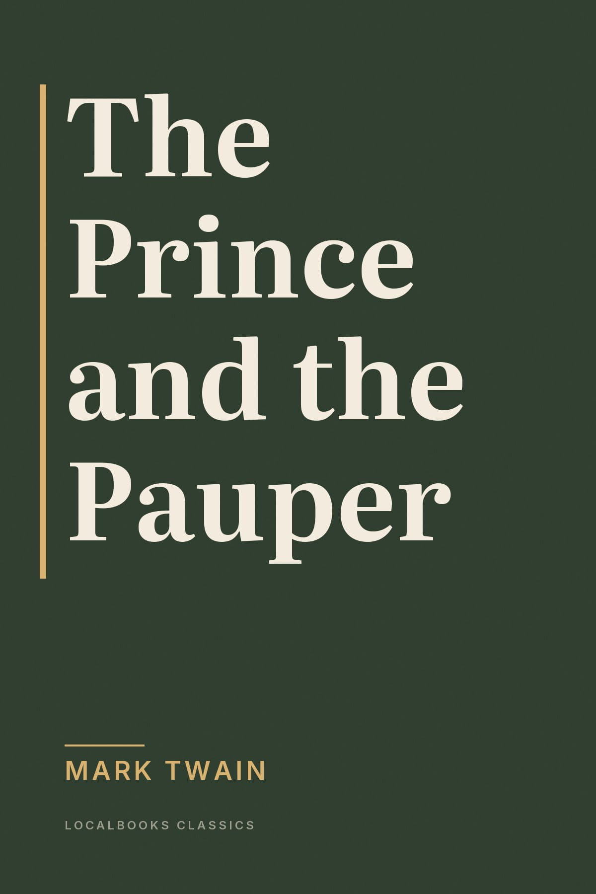Cover of The Prince and the Pauper