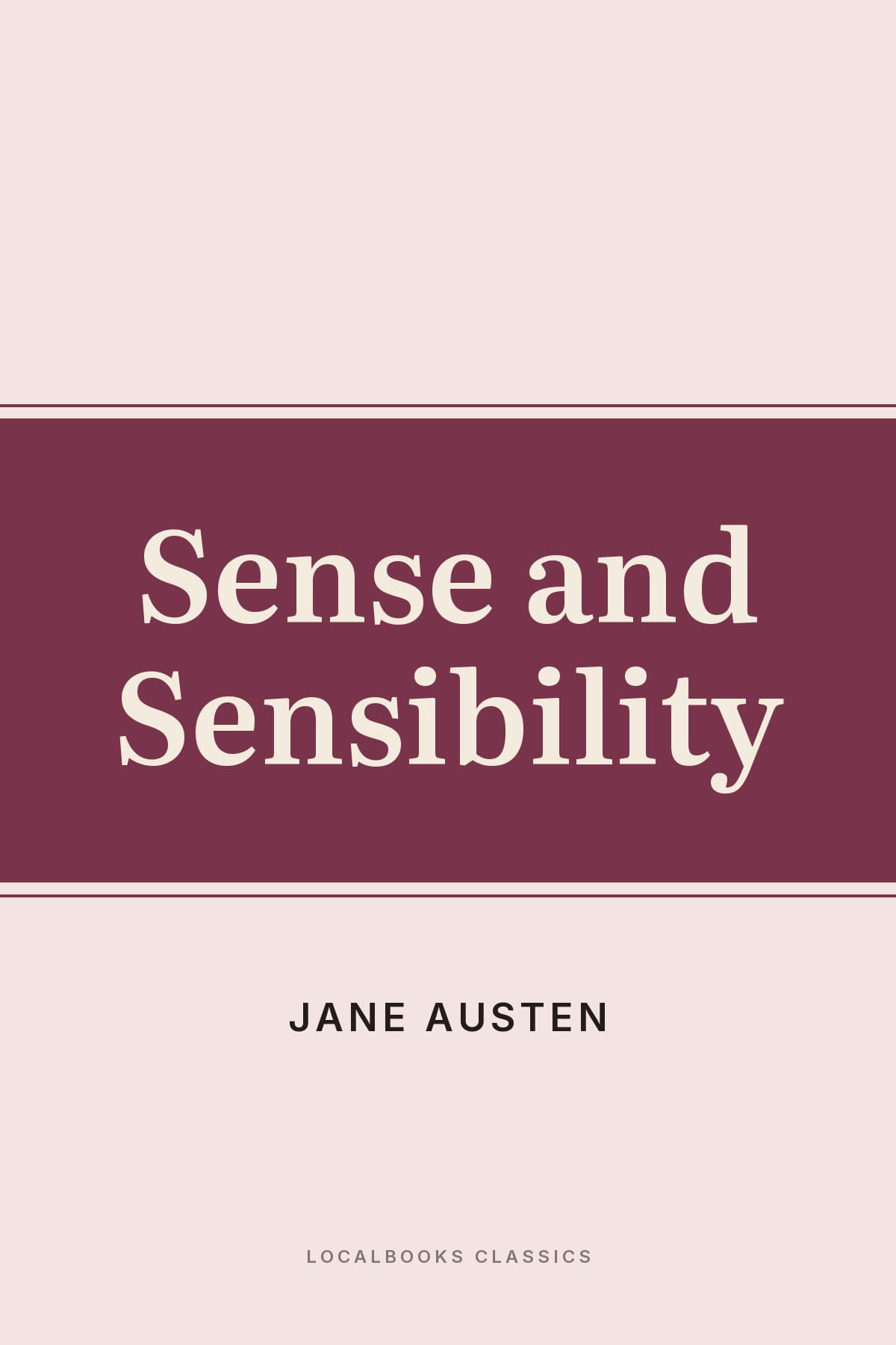Cover of Sense and Sensibility