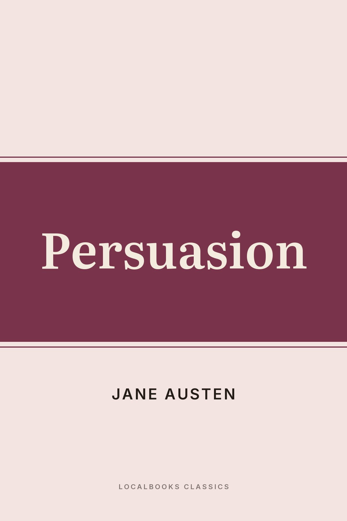 Cover of Persuasion