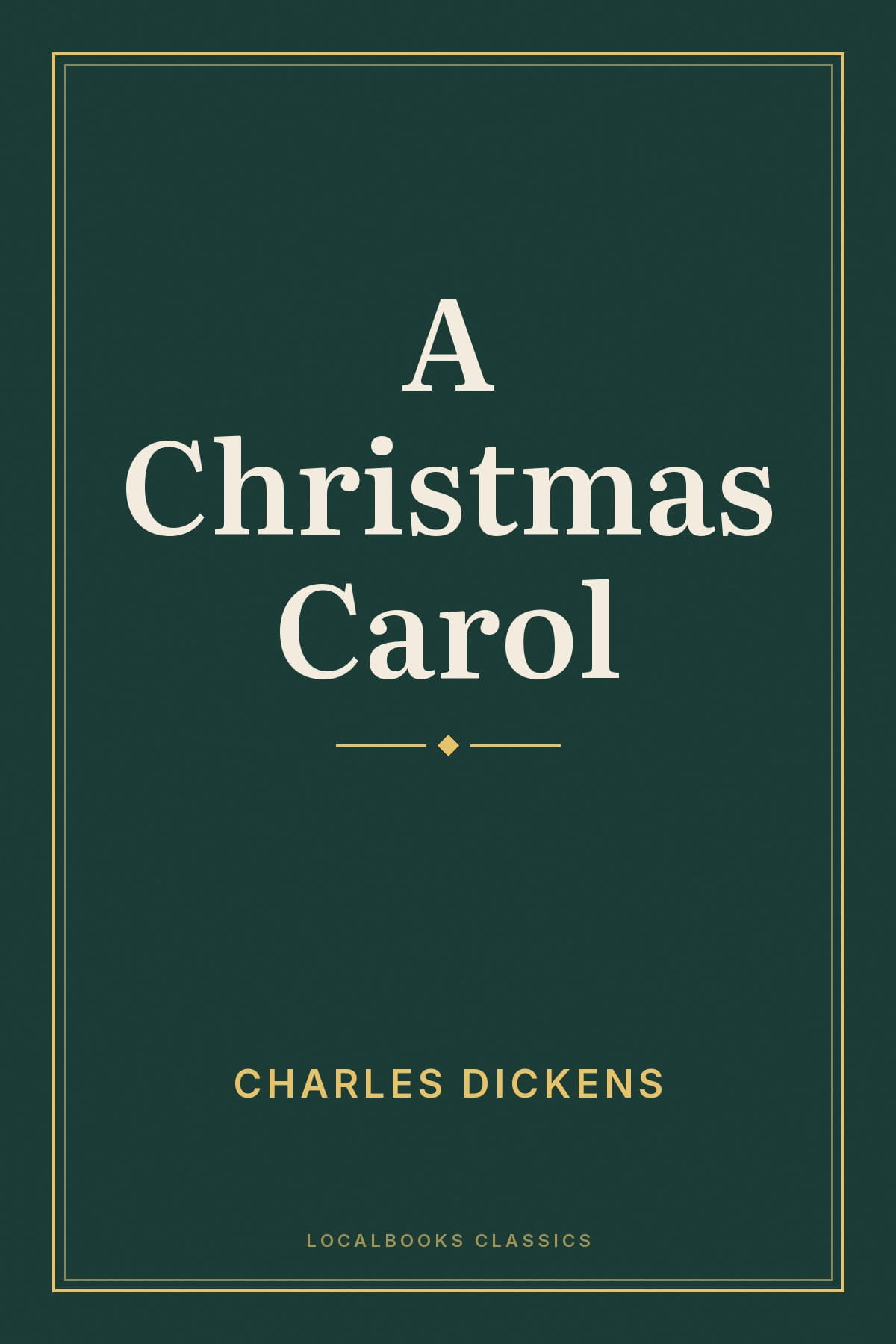 Cover of A Christmas Carol
