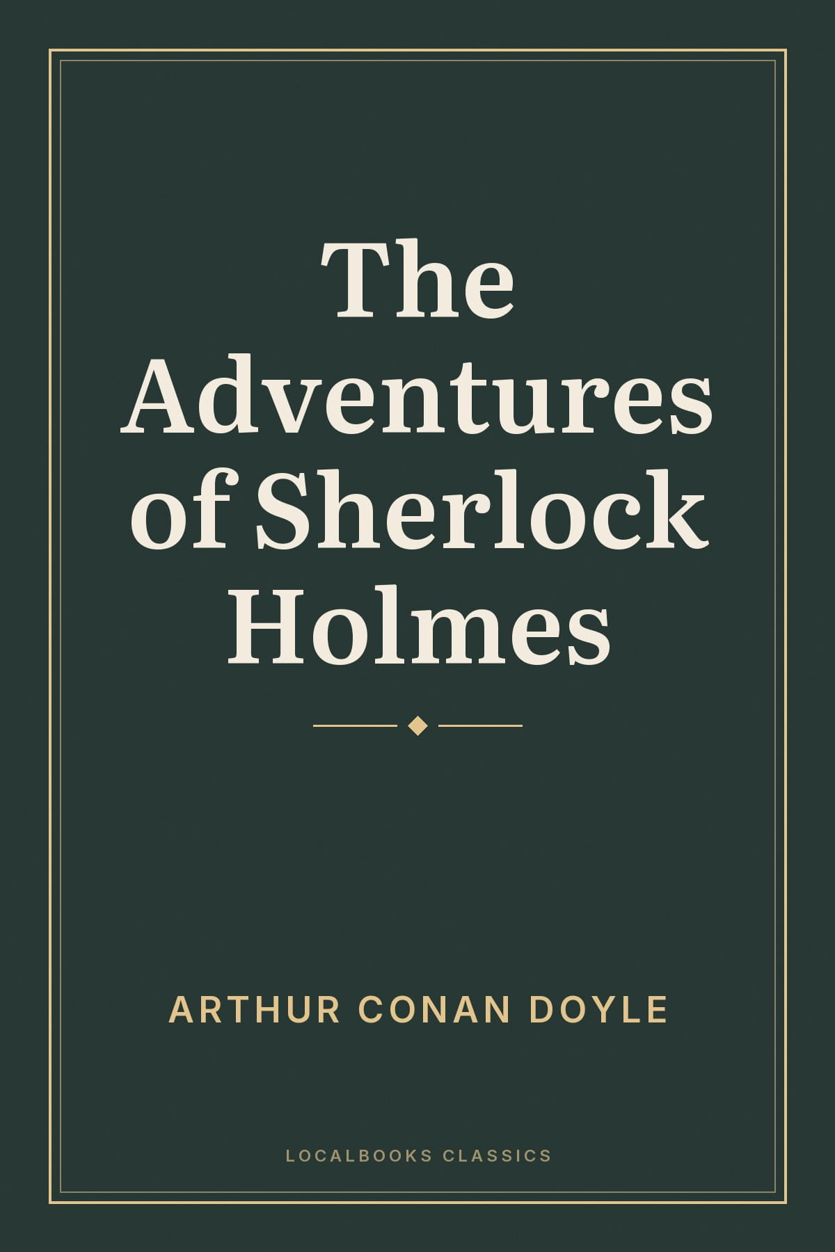 Cover of The Adventures of Sherlock Holmes