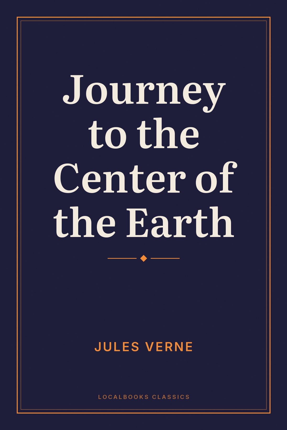 Cover of Journey to the Center of the Earth