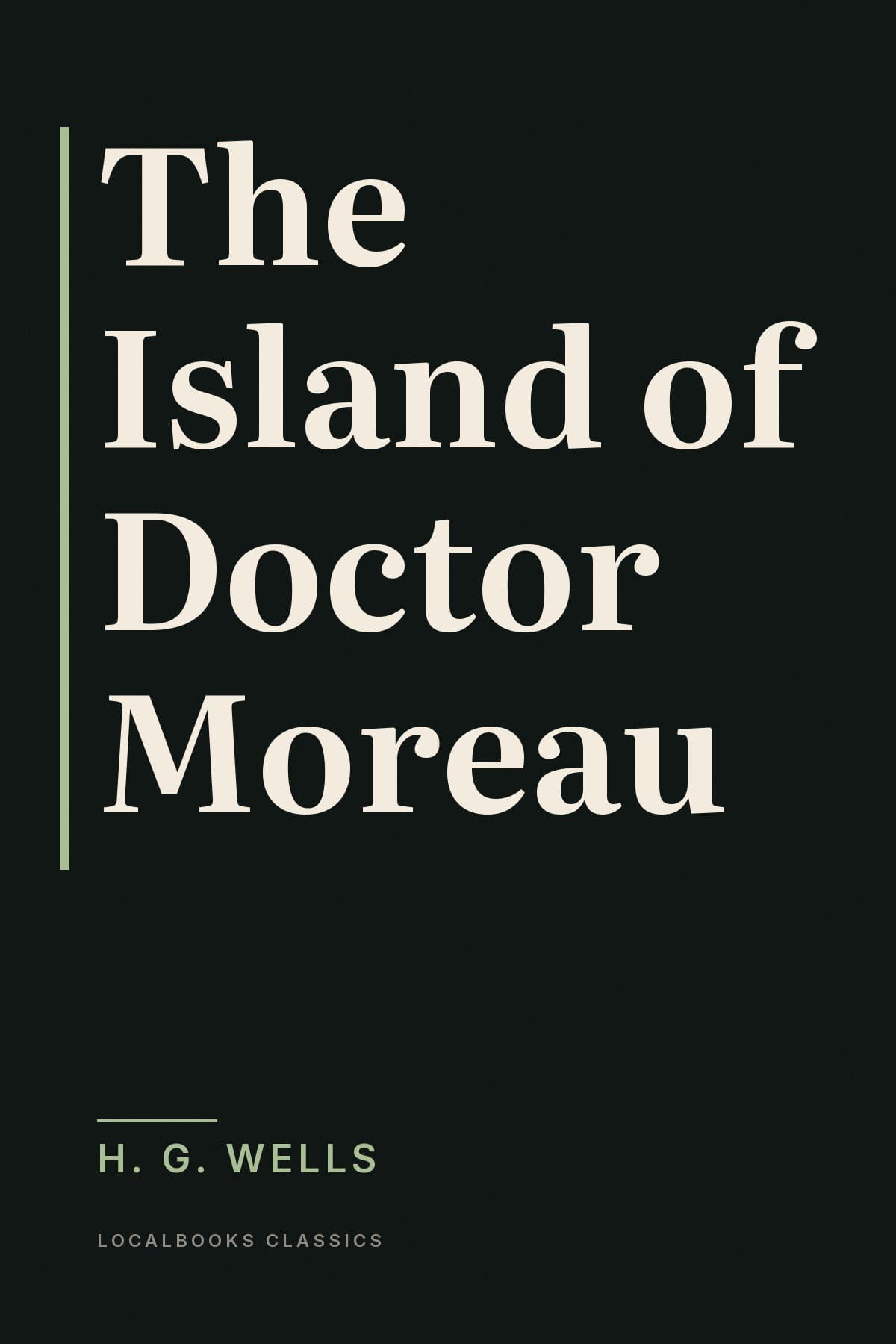 Cover of The Island of Doctor Moreau