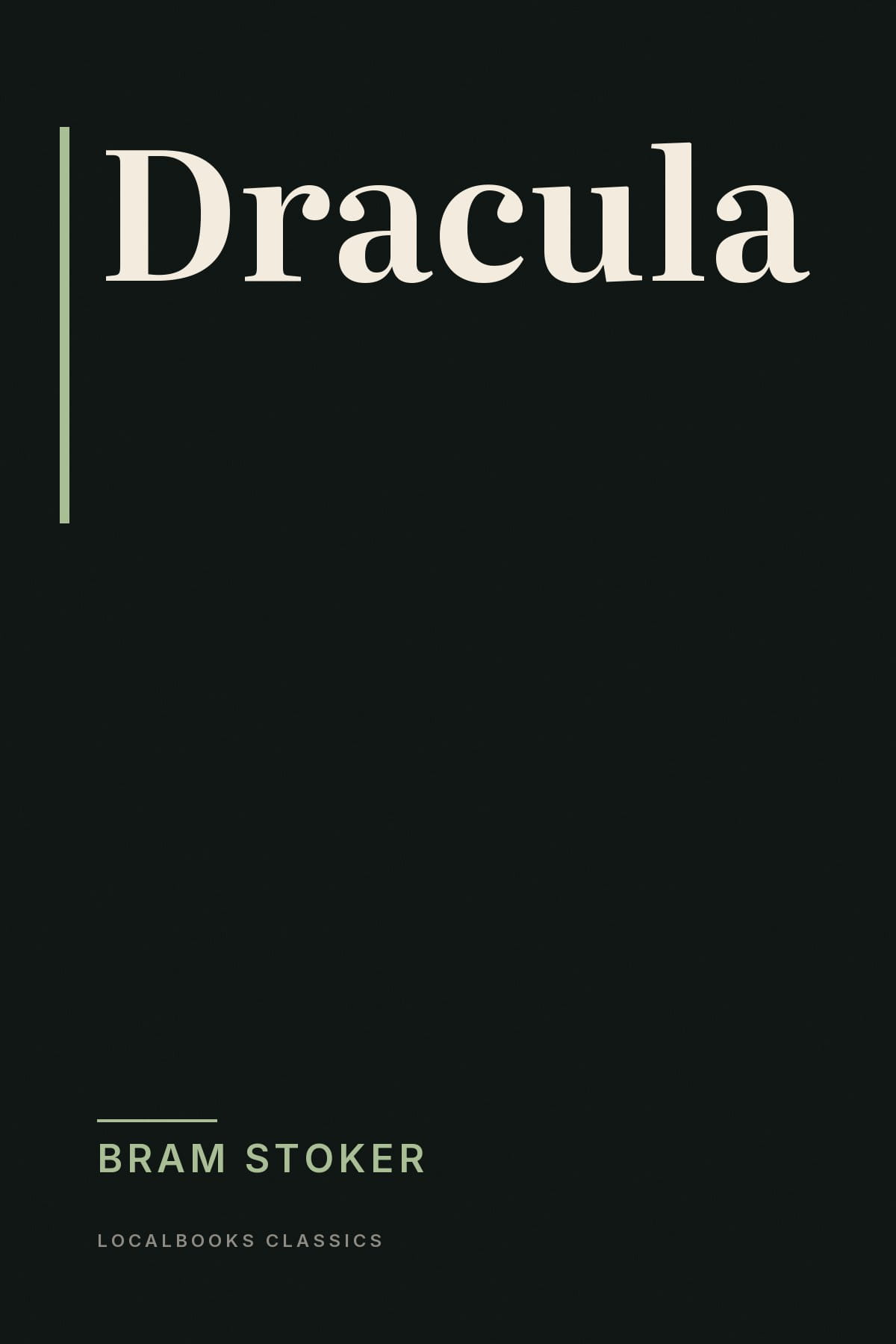 Cover of Dracula
