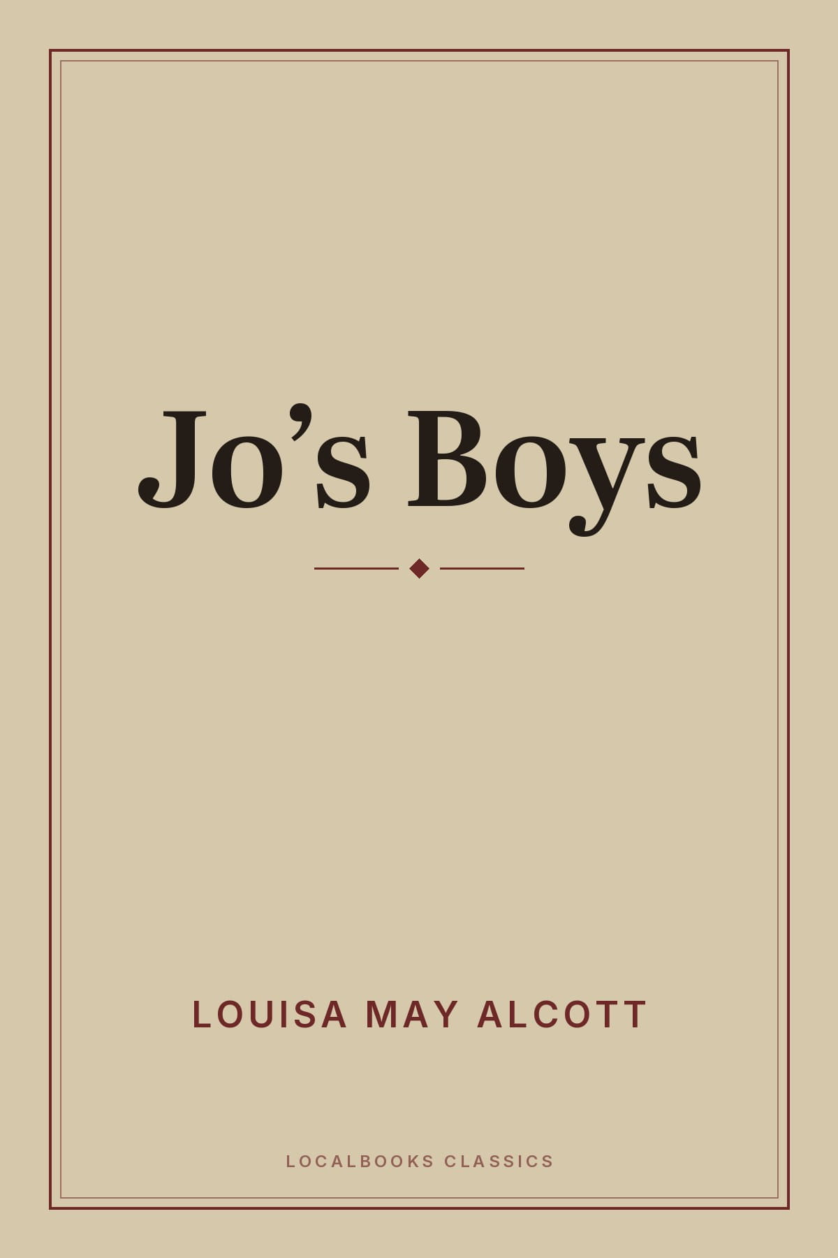 Cover of Jo's Boys