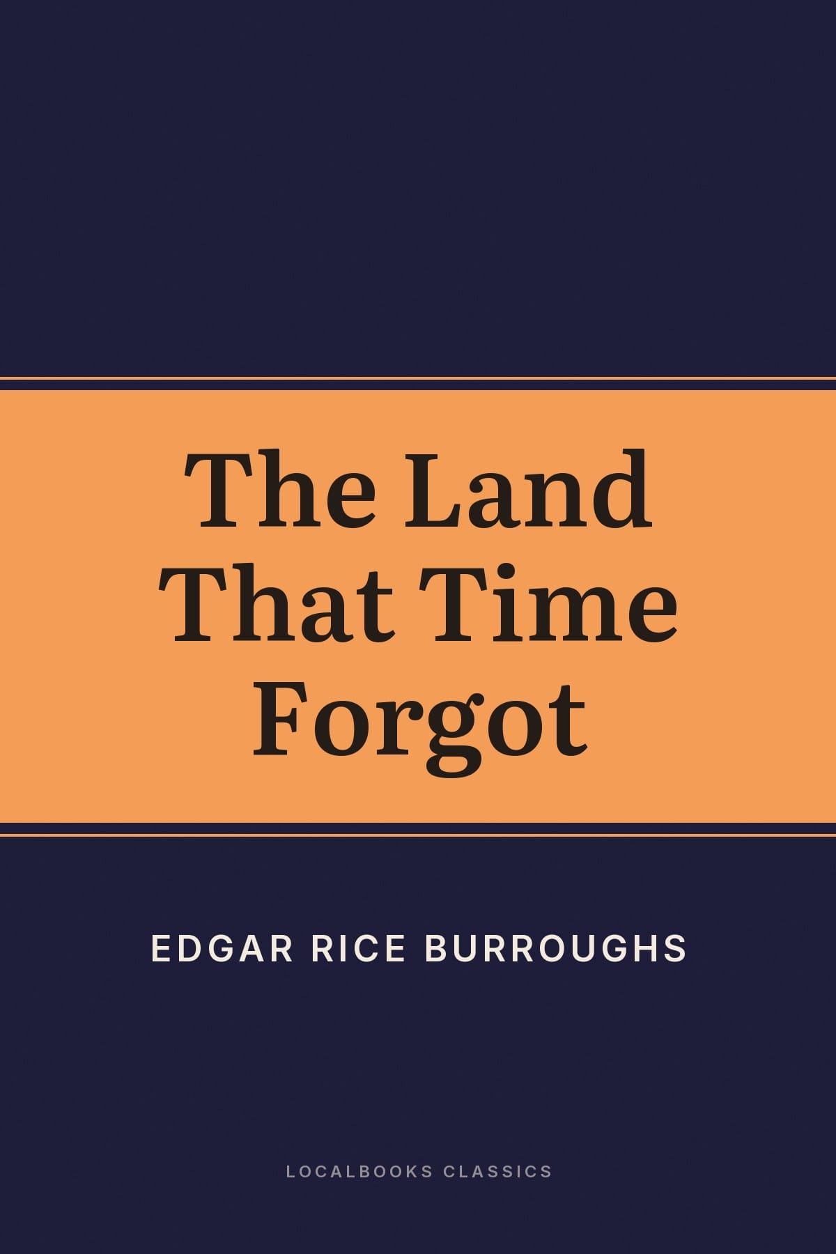 Cover of The Land That Time Forgot