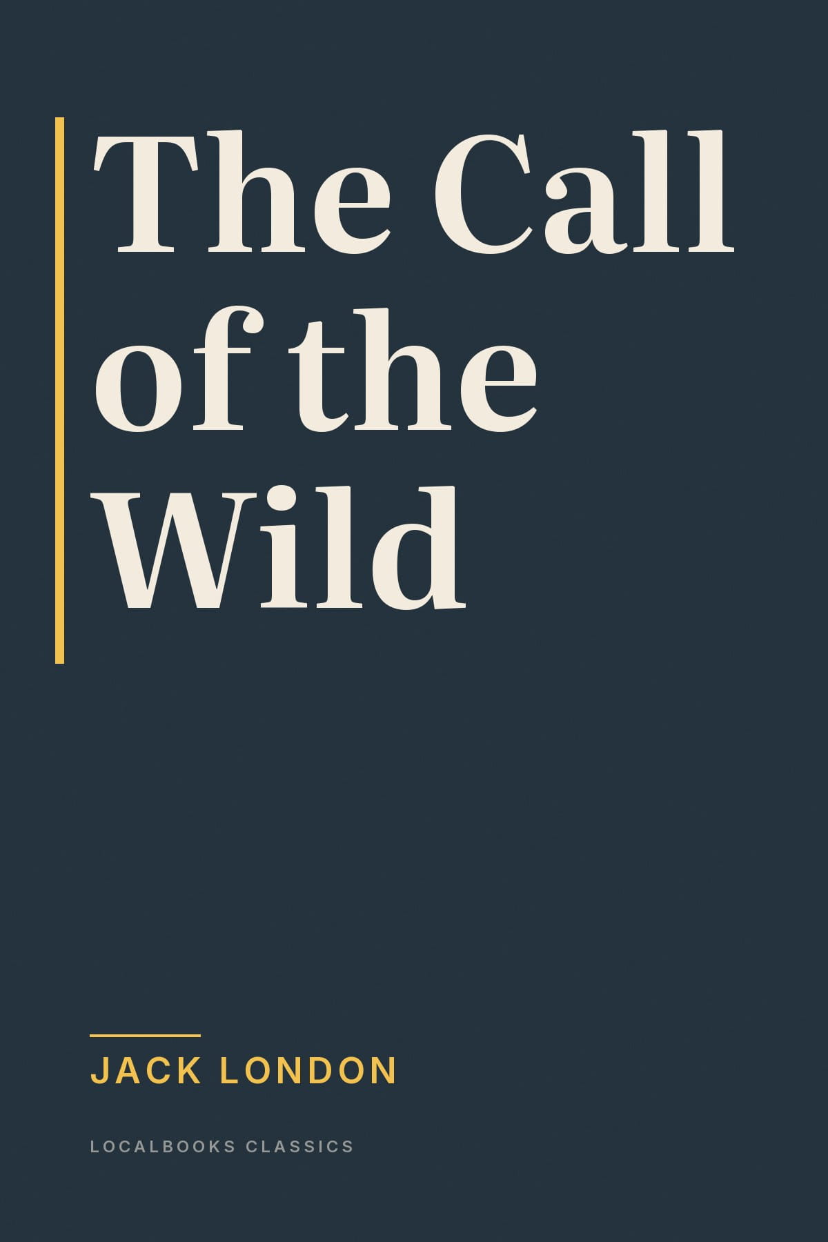 Cover of The Call of the Wild