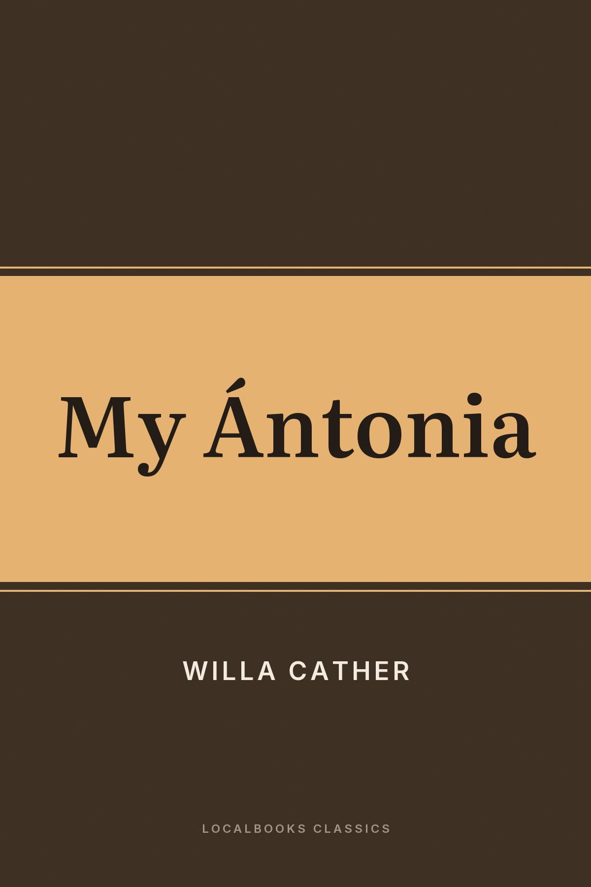 Cover of My Ántonia