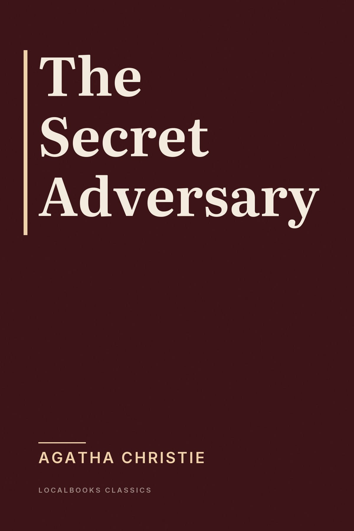 Cover of The Secret Adversary