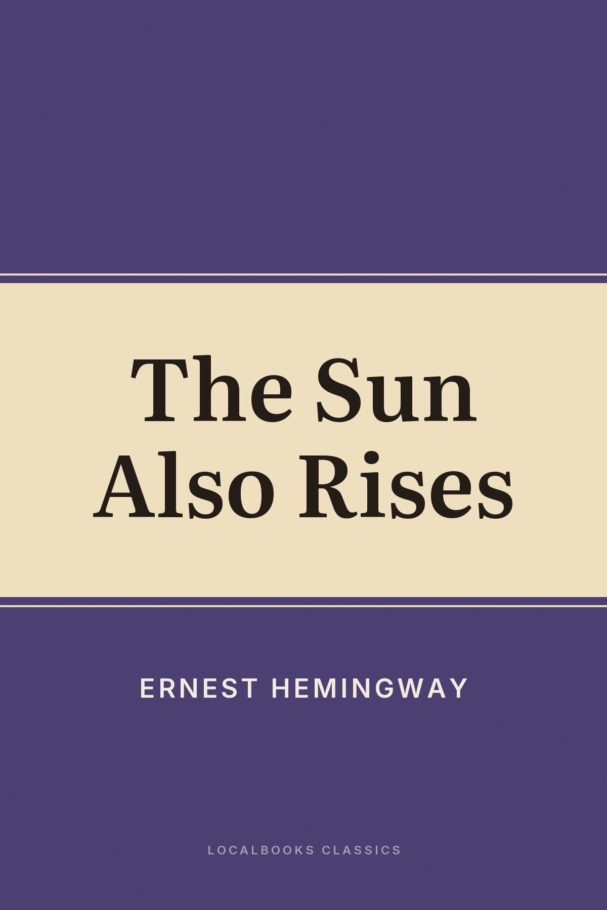 Cover of The Sun Also Rises
