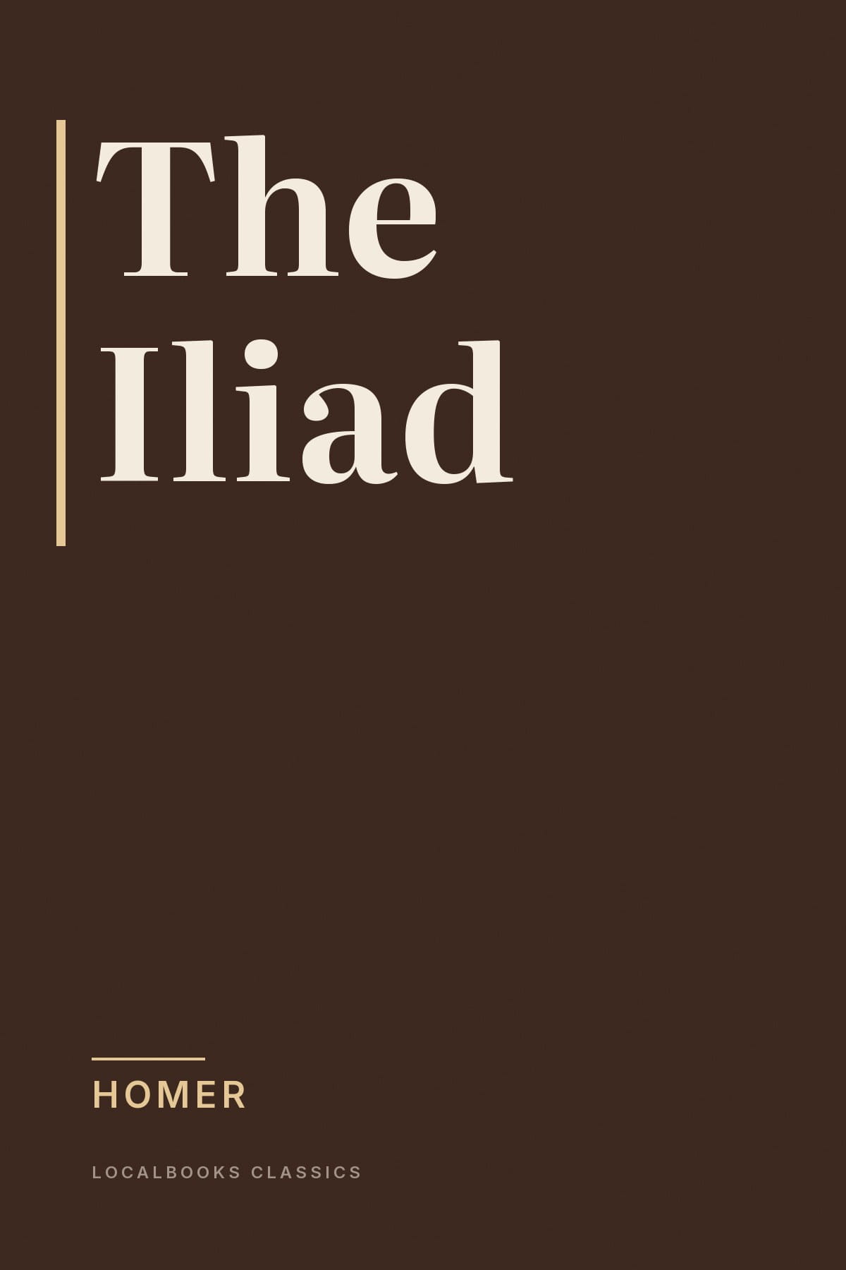 Cover of The Iliad