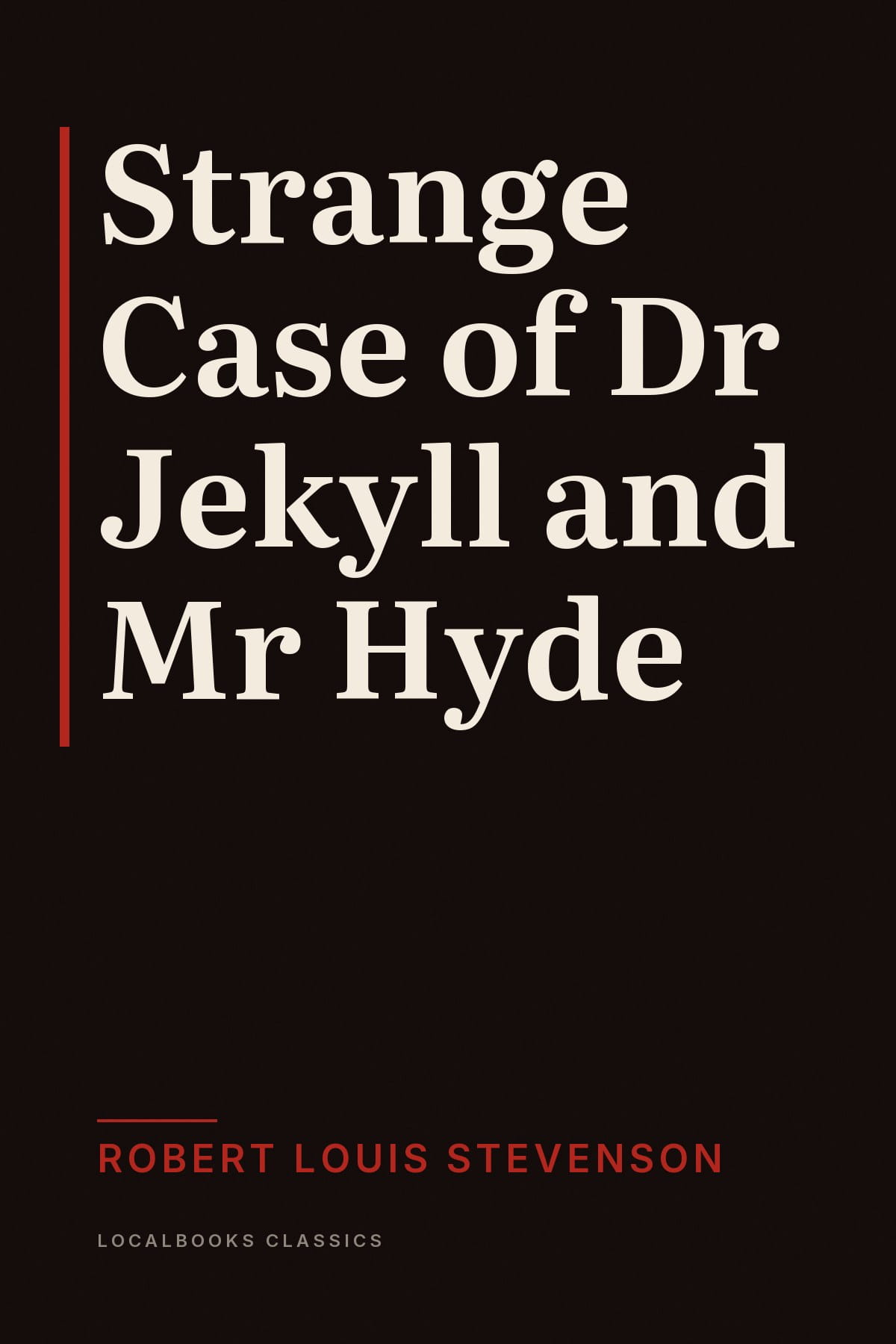 Cover of Strange Case of Dr Jekyll and Mr Hyde