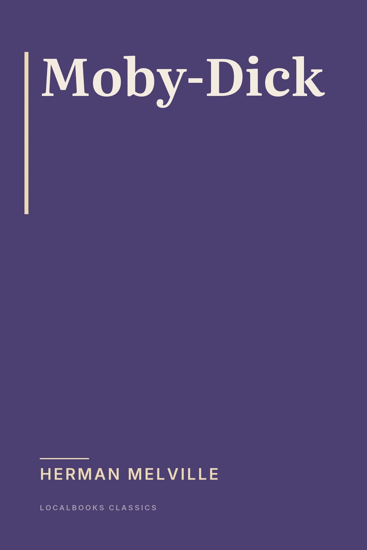 Cover of Moby-Dick