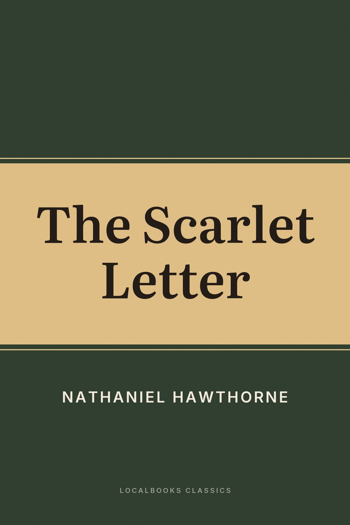 Cover of The Scarlet Letter