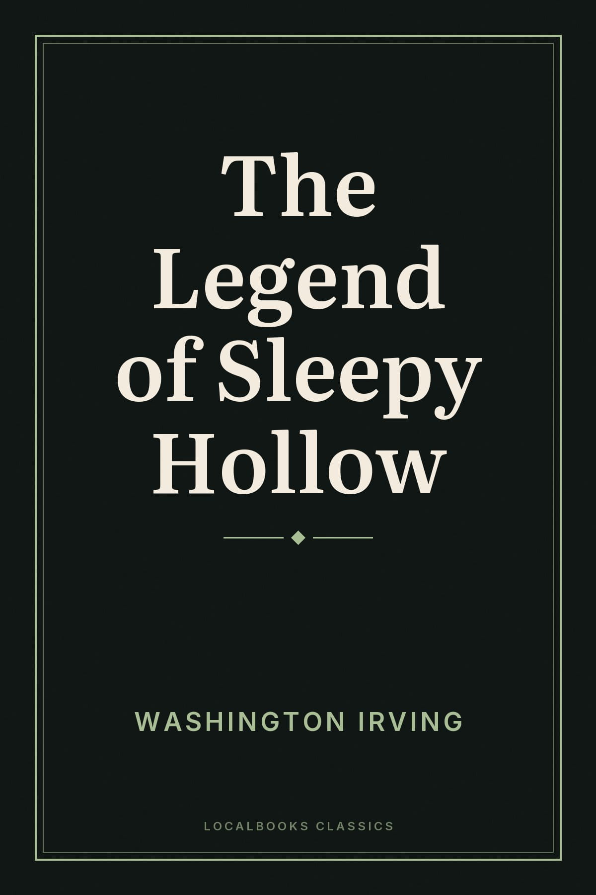 Cover of The Legend of Sleepy Hollow