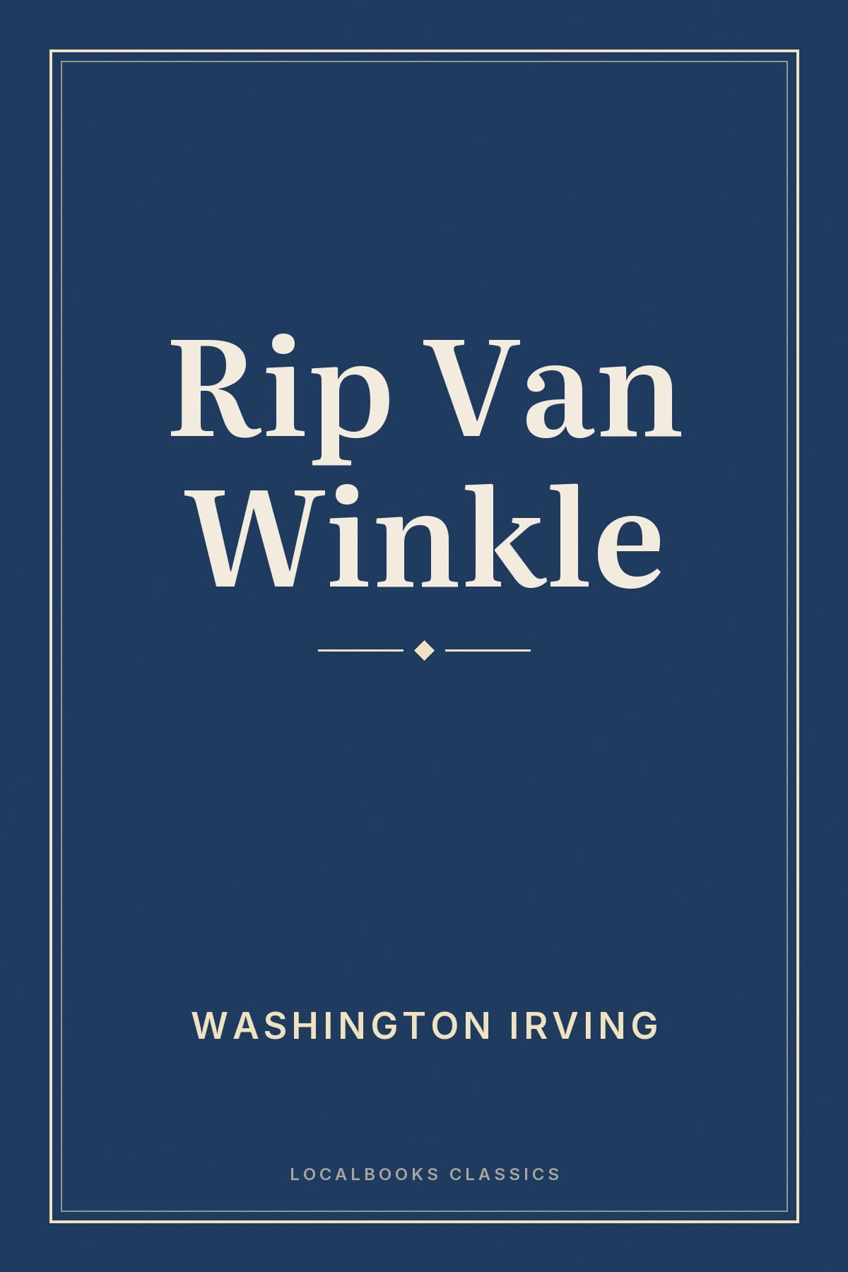 Cover of Rip Van Winkle