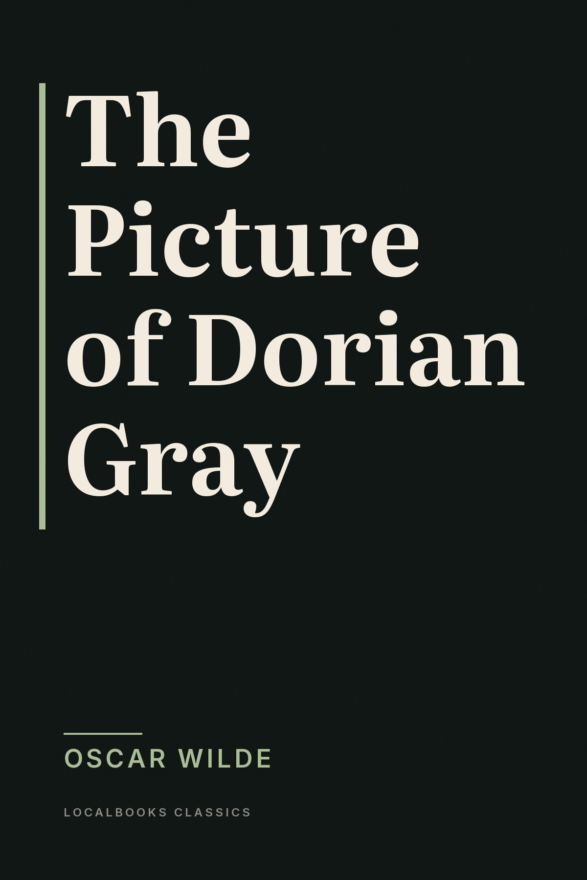 Cover of The Picture of Dorian Gray