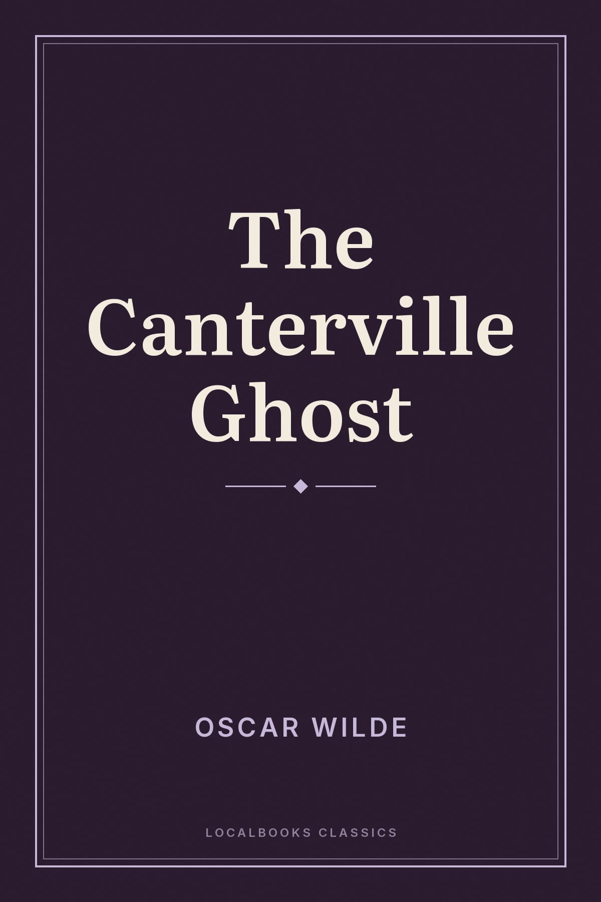 Cover of The Canterville Ghost