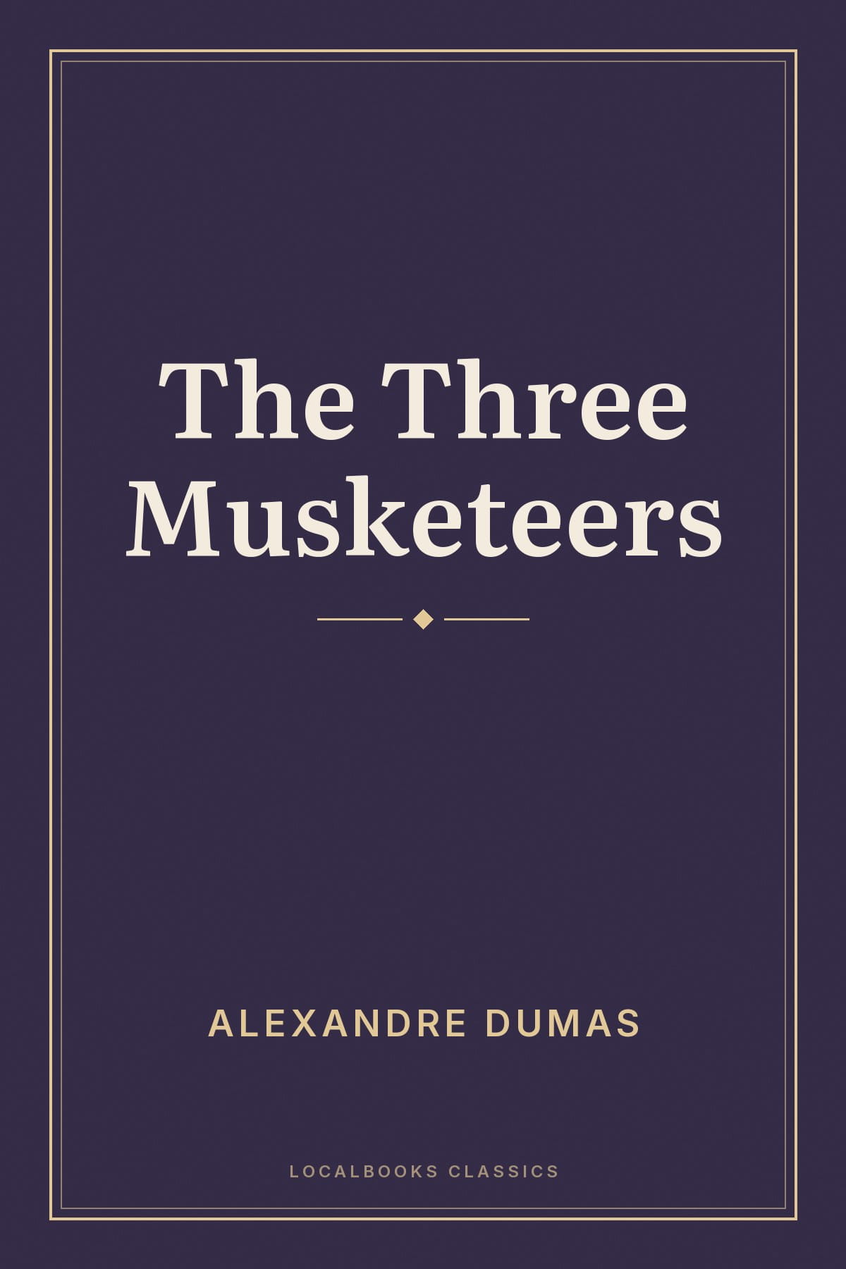 Cover of The Three Musketeers