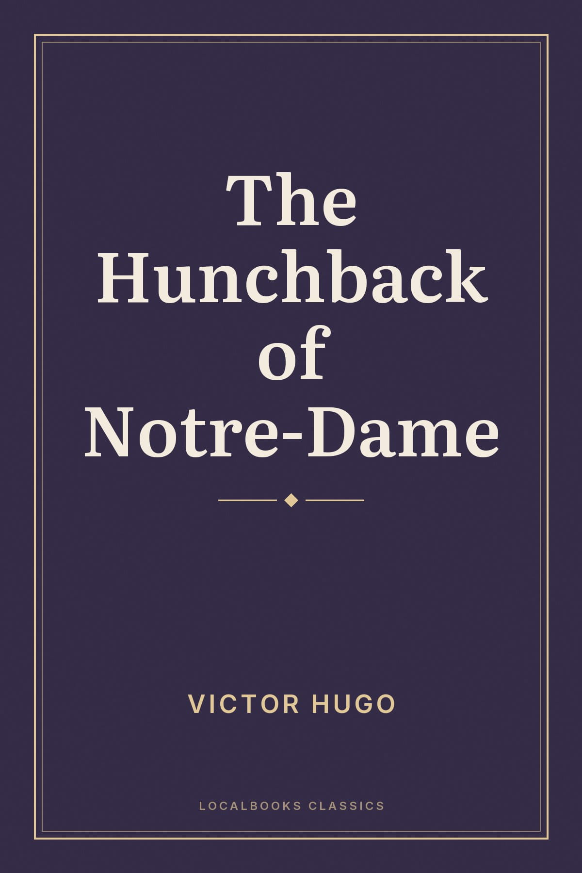 Cover of The Hunchback of Notre-Dame