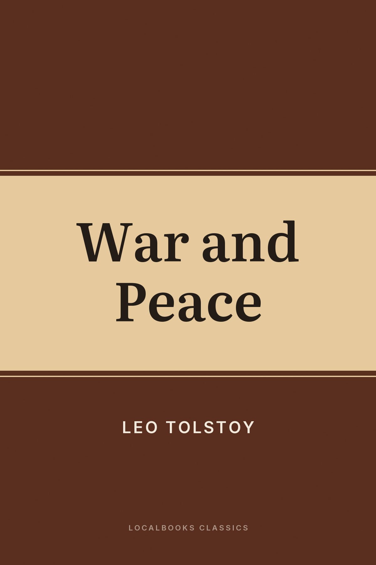 Cover of War and Peace