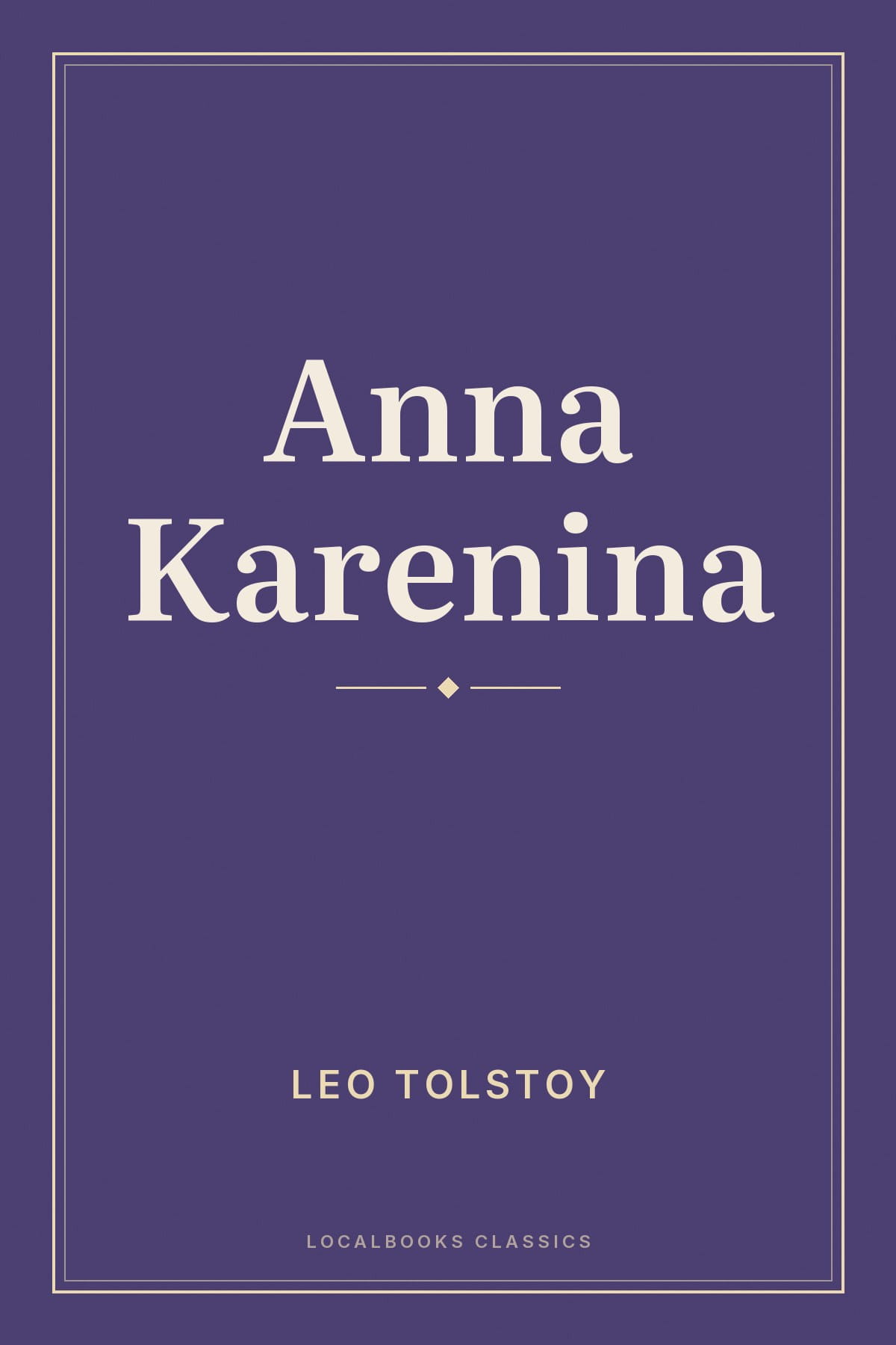 Cover of Anna Karenina