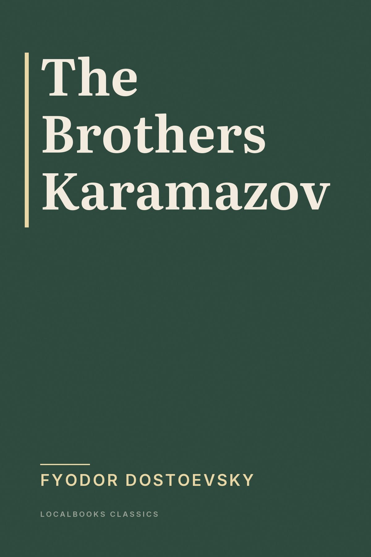 Cover of The Brothers Karamazov