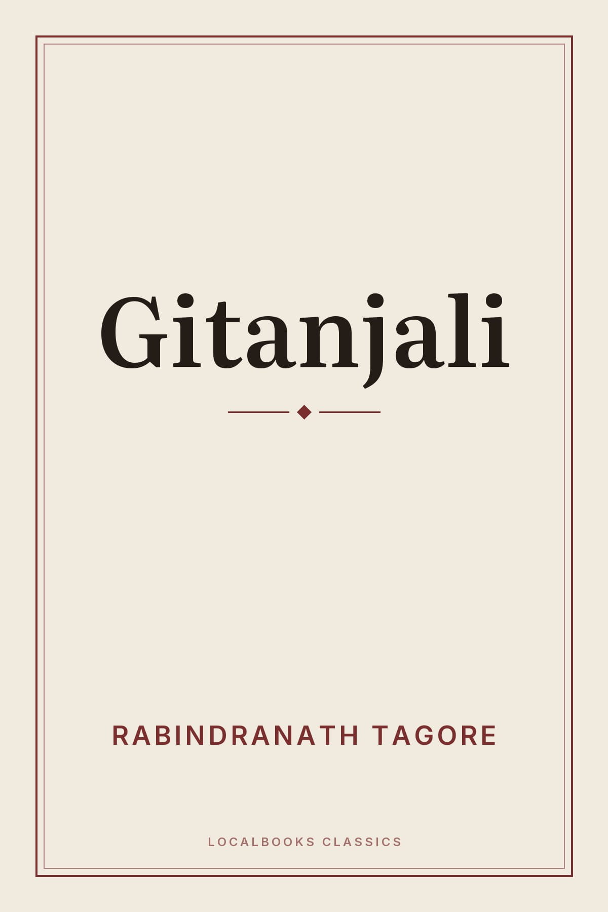 Cover of Gitanjali