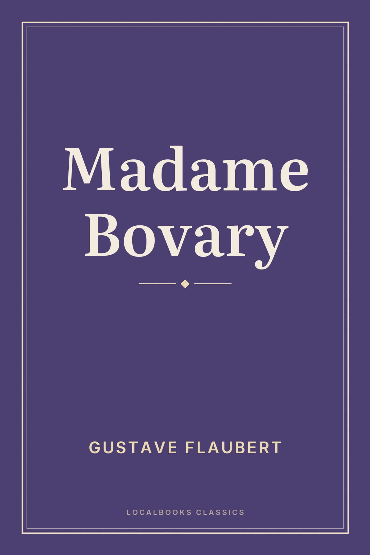 Cover of Madame Bovary