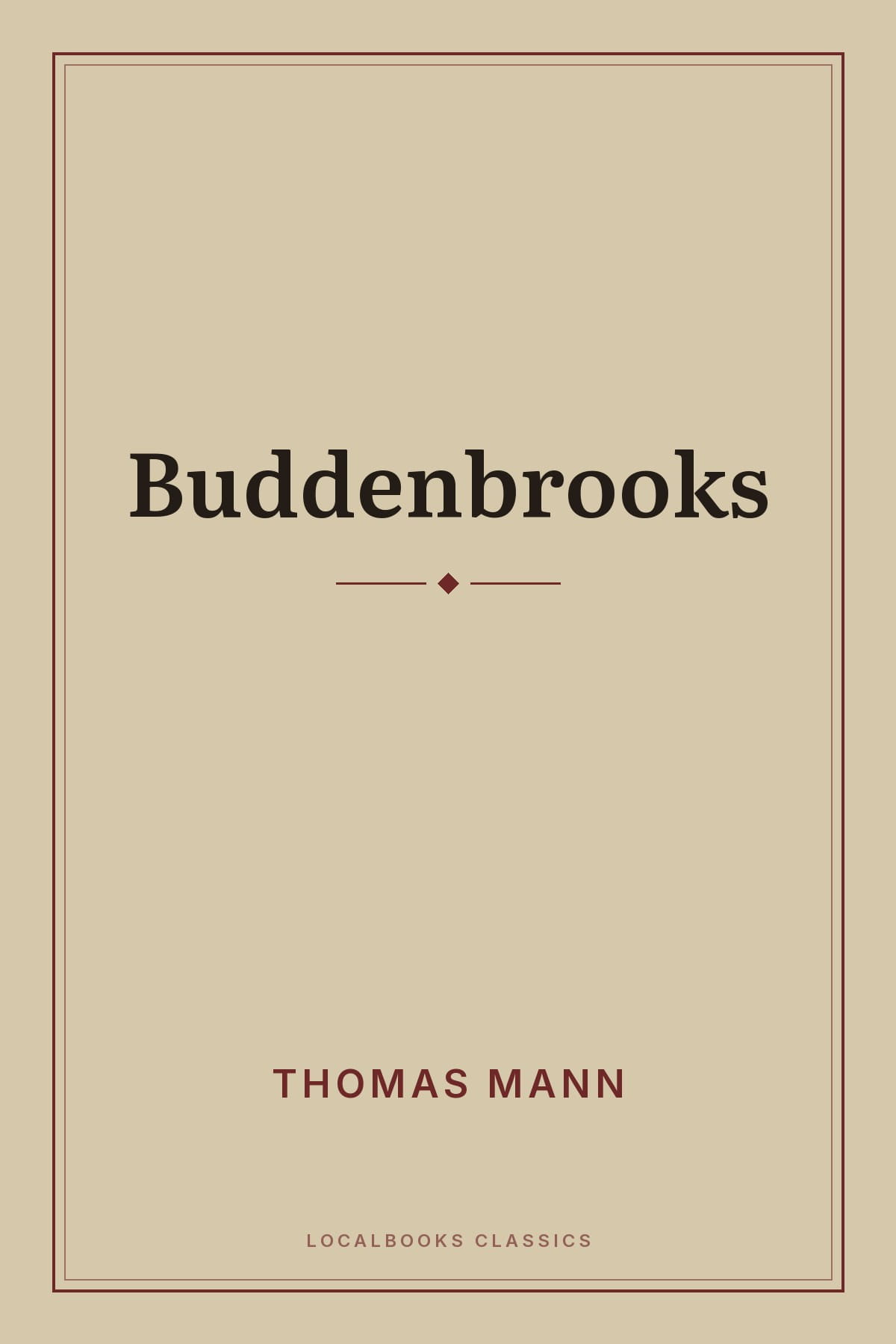 Cover of Buddenbrooks