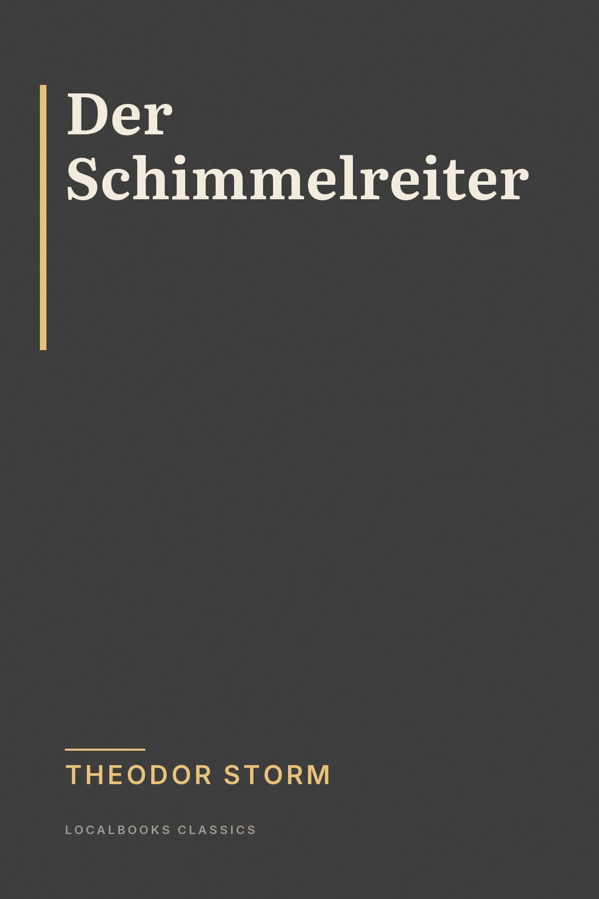 Cover of Der Schimmelreiter