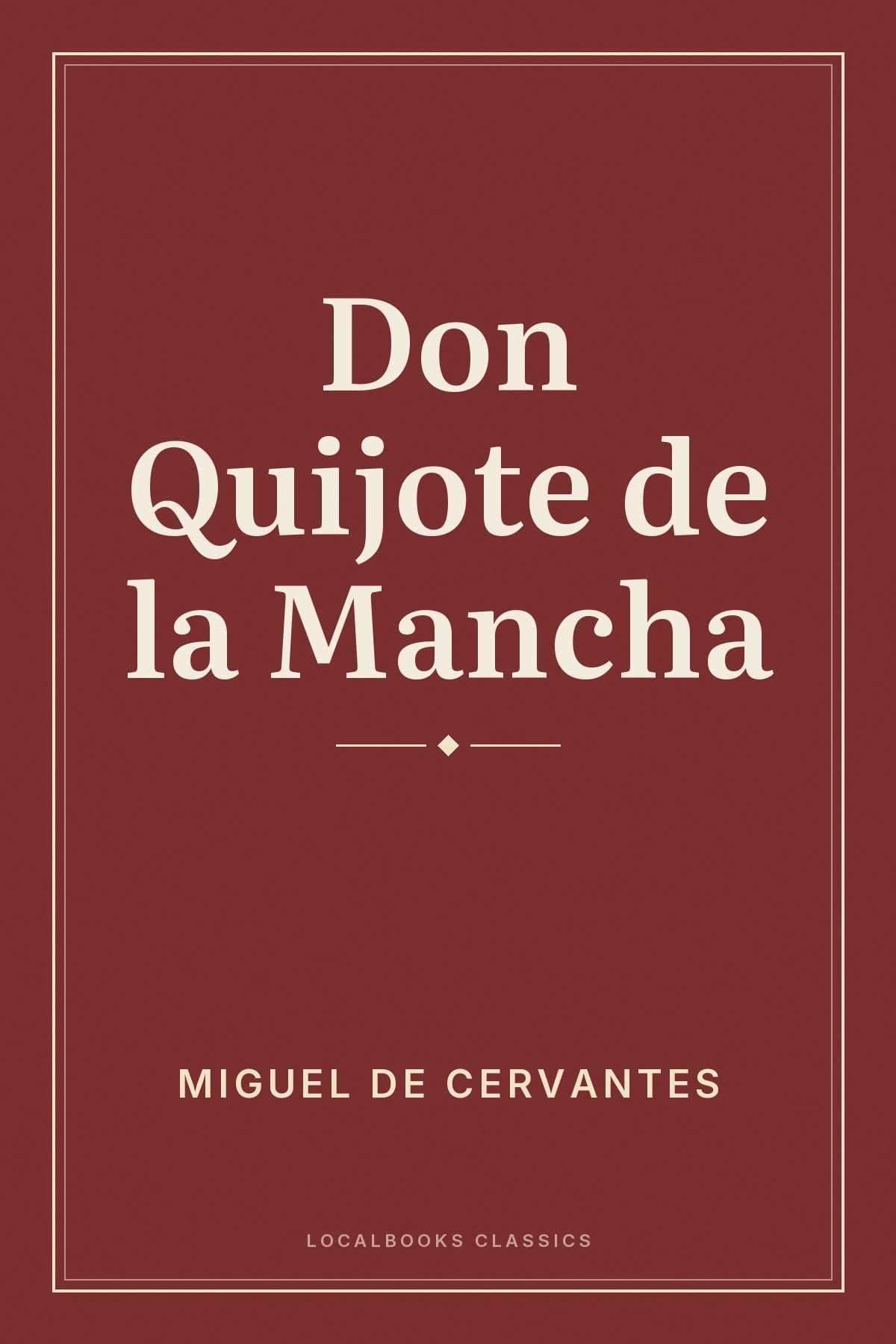 Cover of Don Quijote de la Mancha
