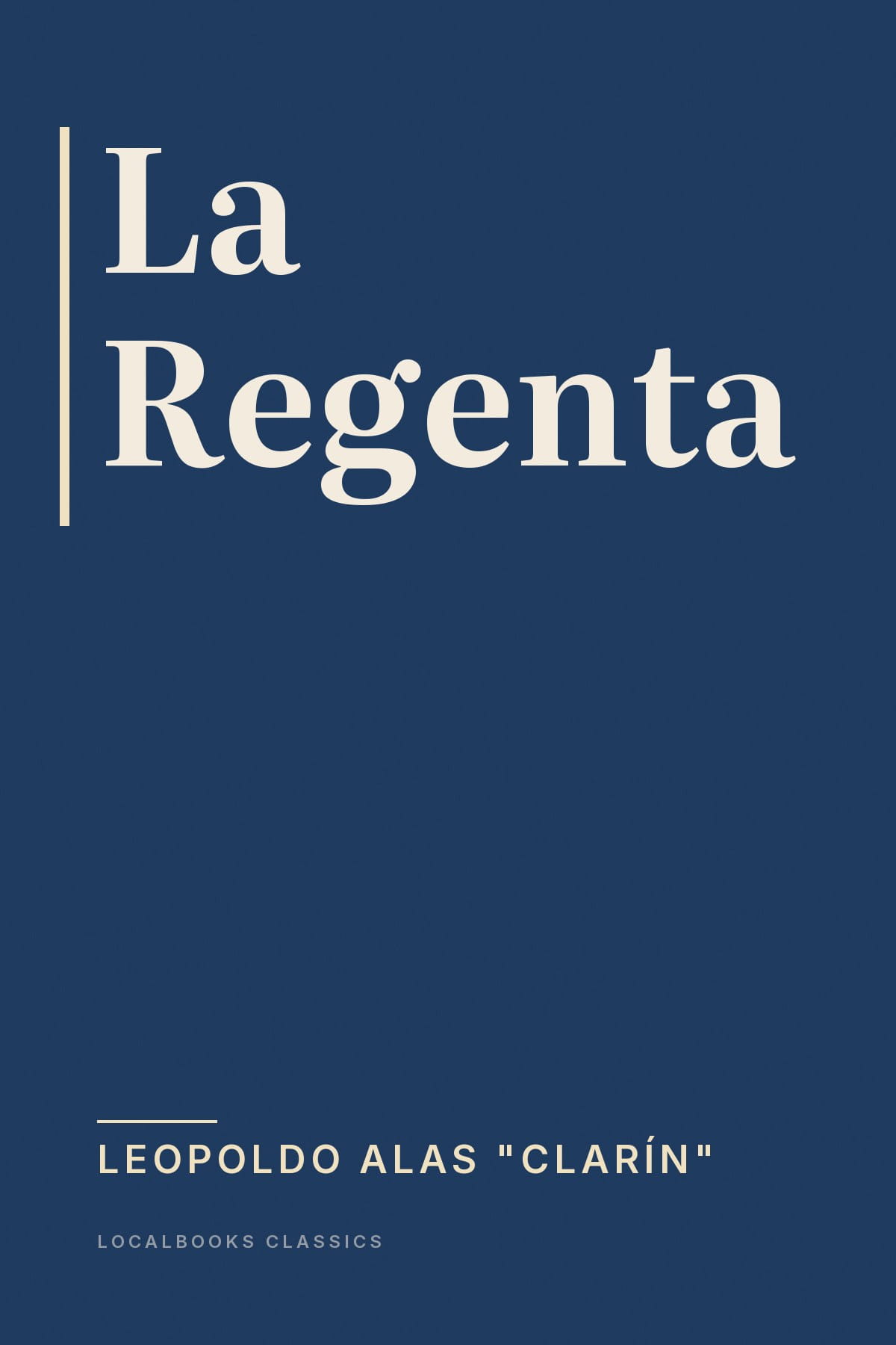Cover of La Regenta