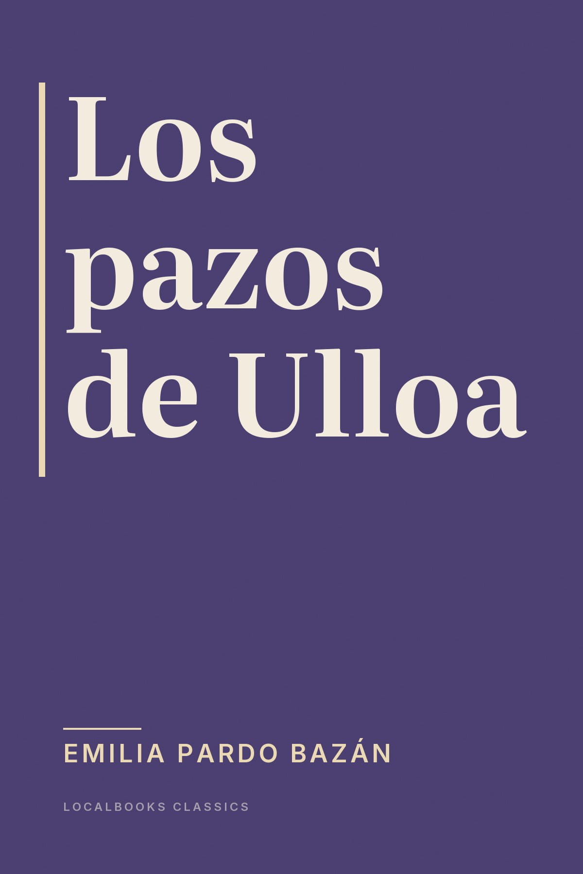 Cover of Los pazos de Ulloa