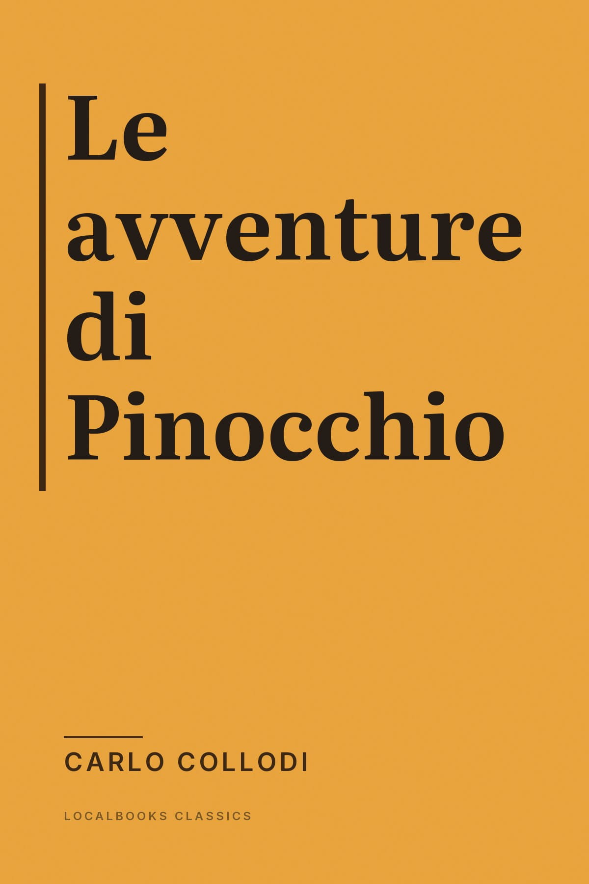 Cover of Le avventure di Pinocchio
