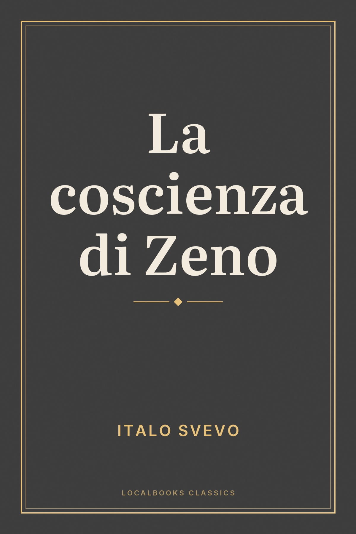 Cover of La coscienza di Zeno