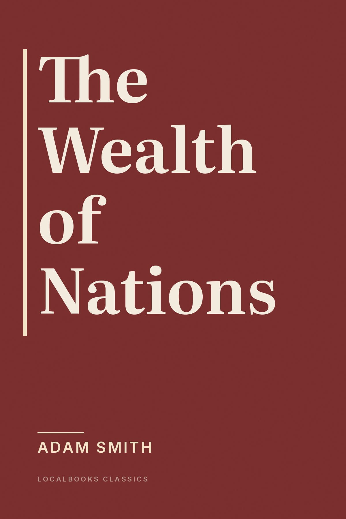 Cover of The Wealth of Nations