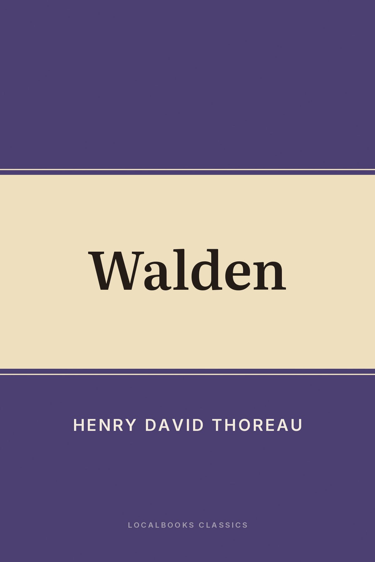 Cover of Walden