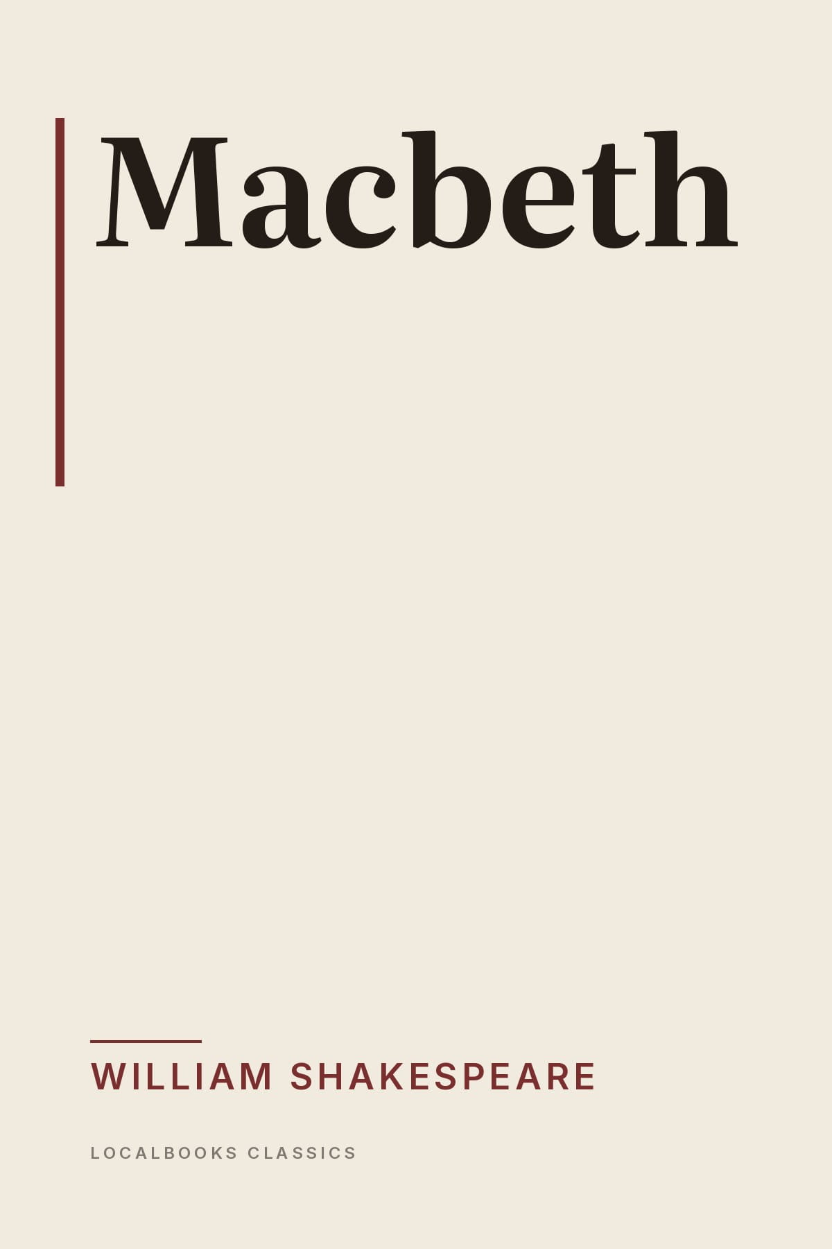 Cover of Macbeth