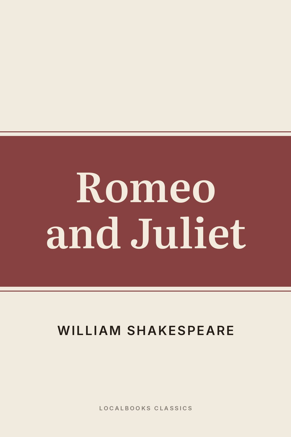 Cover of Romeo and Juliet