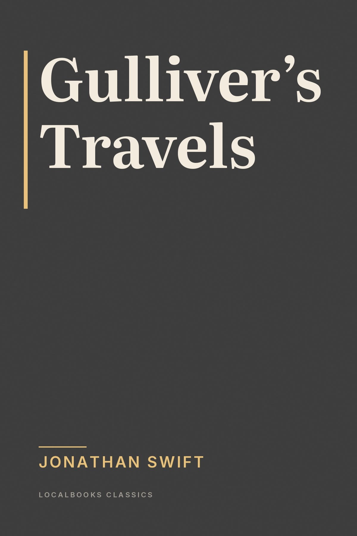 Cover of Gulliver's Travels