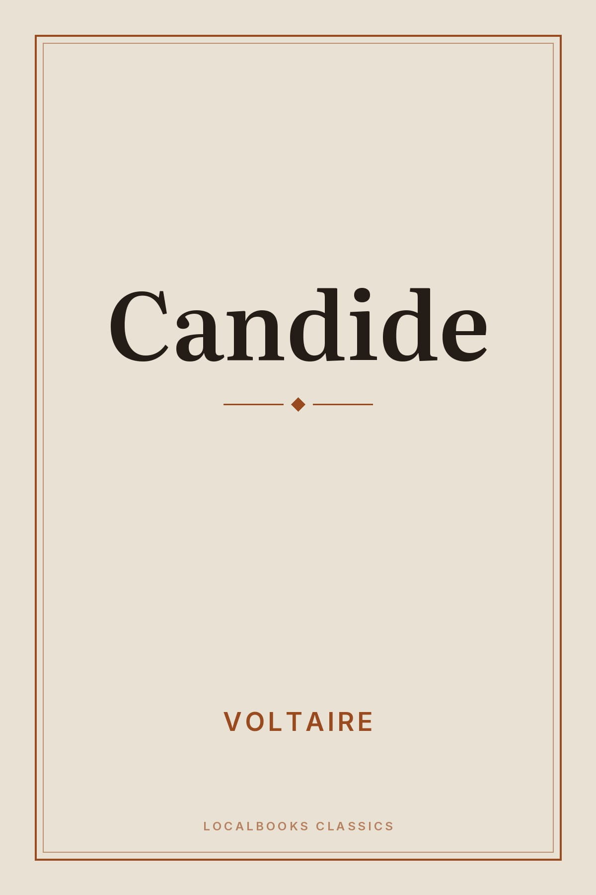 Cover of Candide