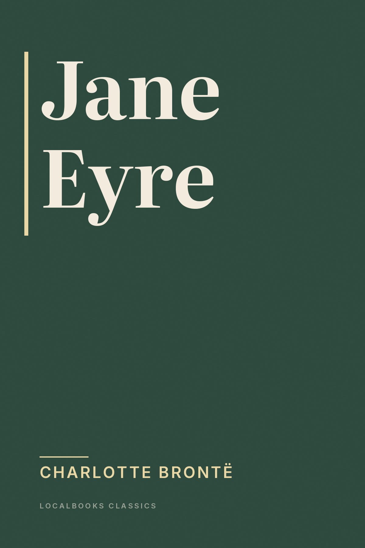 Cover of Jane Eyre