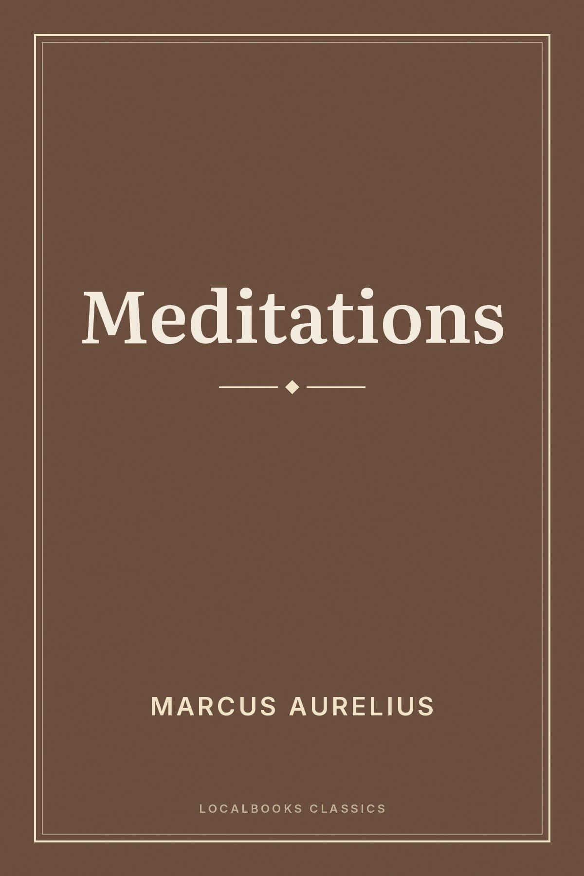 Cover of Meditations