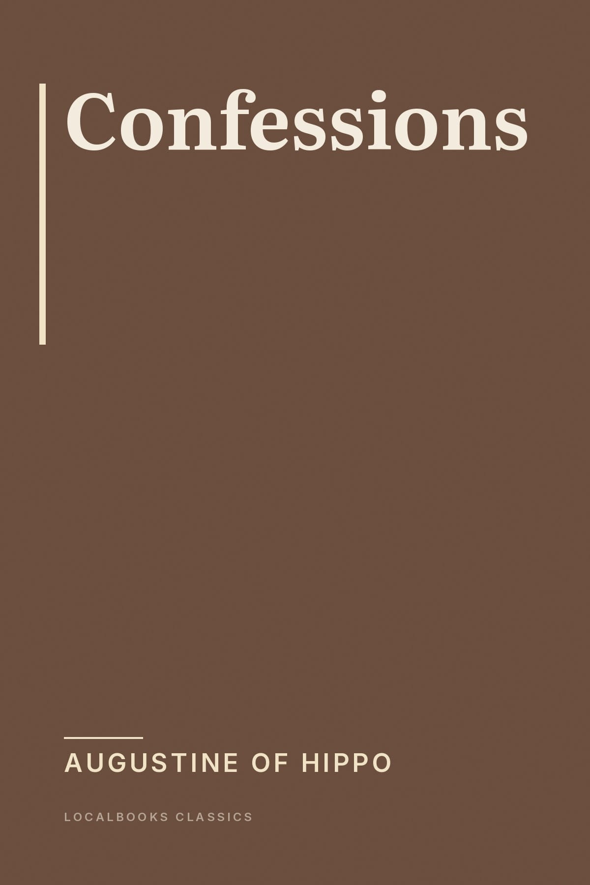 Cover of Confessions