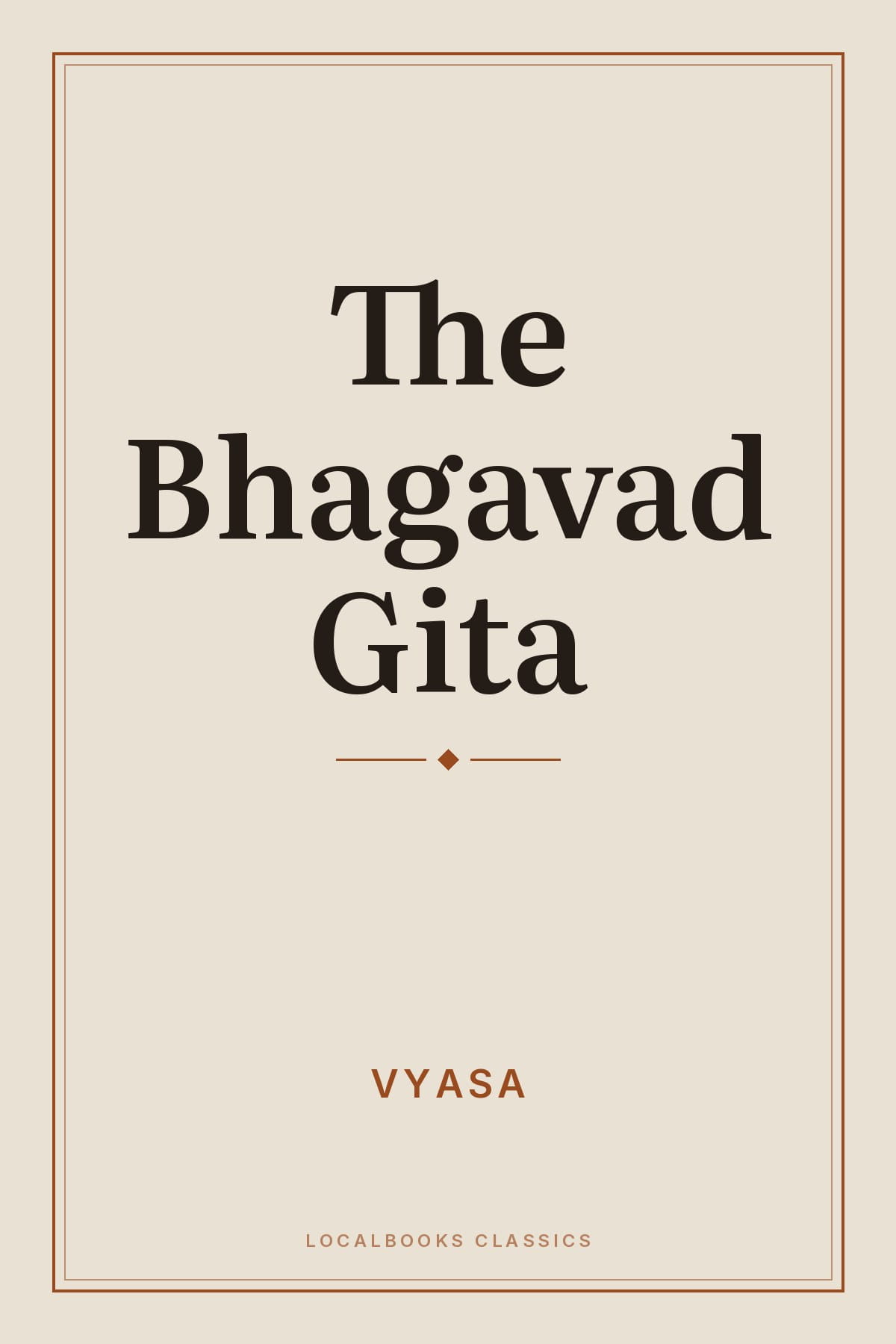 Cover of The Bhagavad Gita