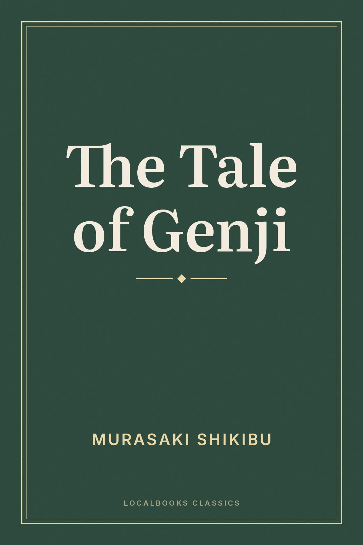 Cover of The Tale of Genji