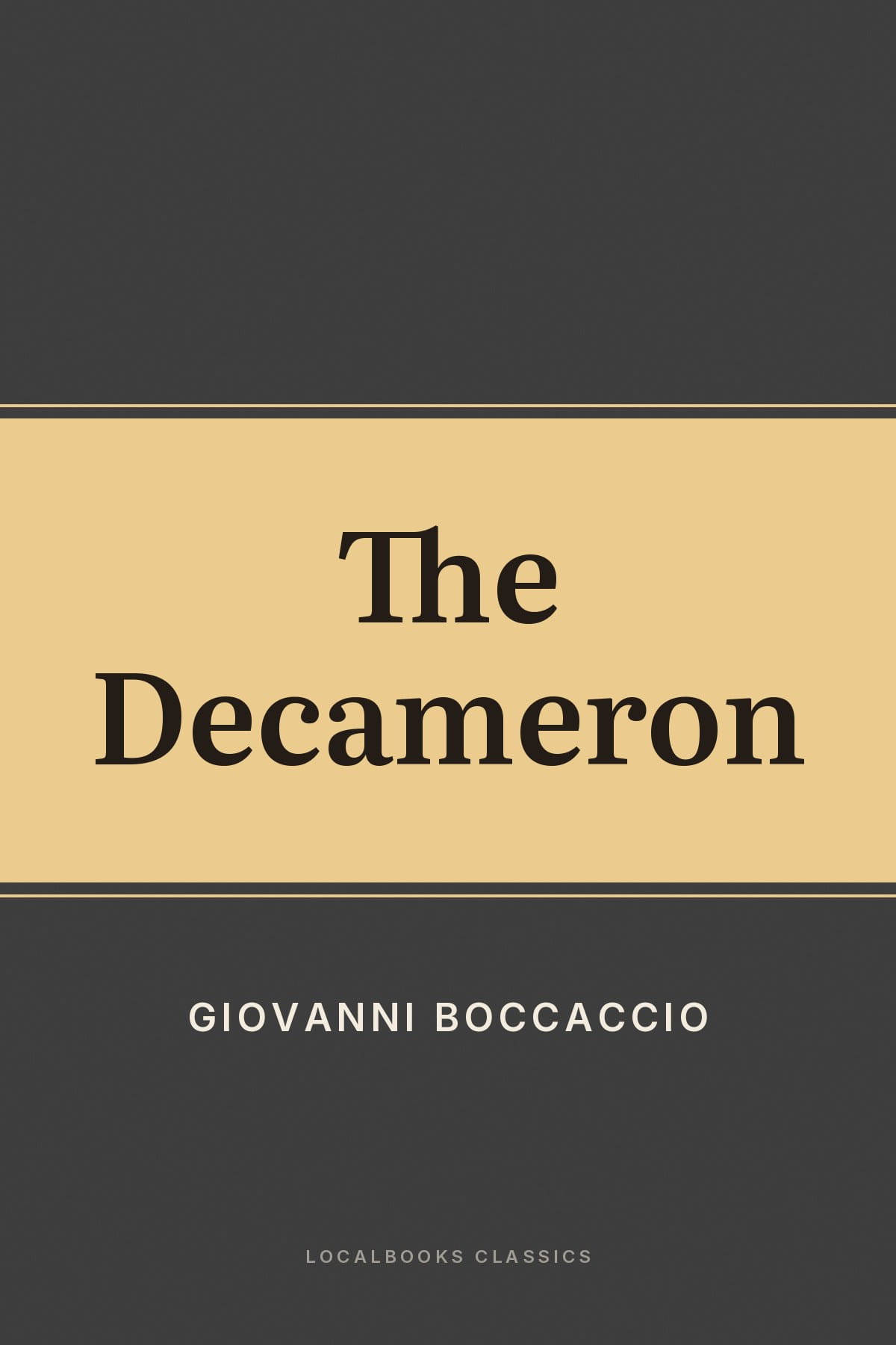 Cover of The Decameron