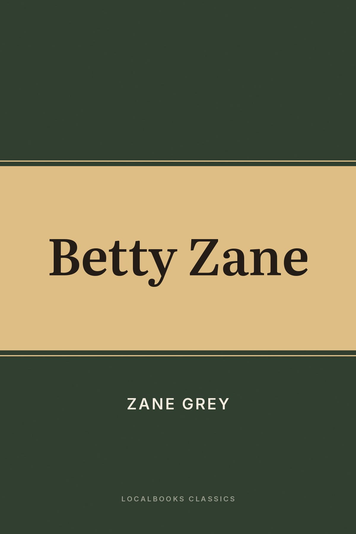 Cover of Betty Zane