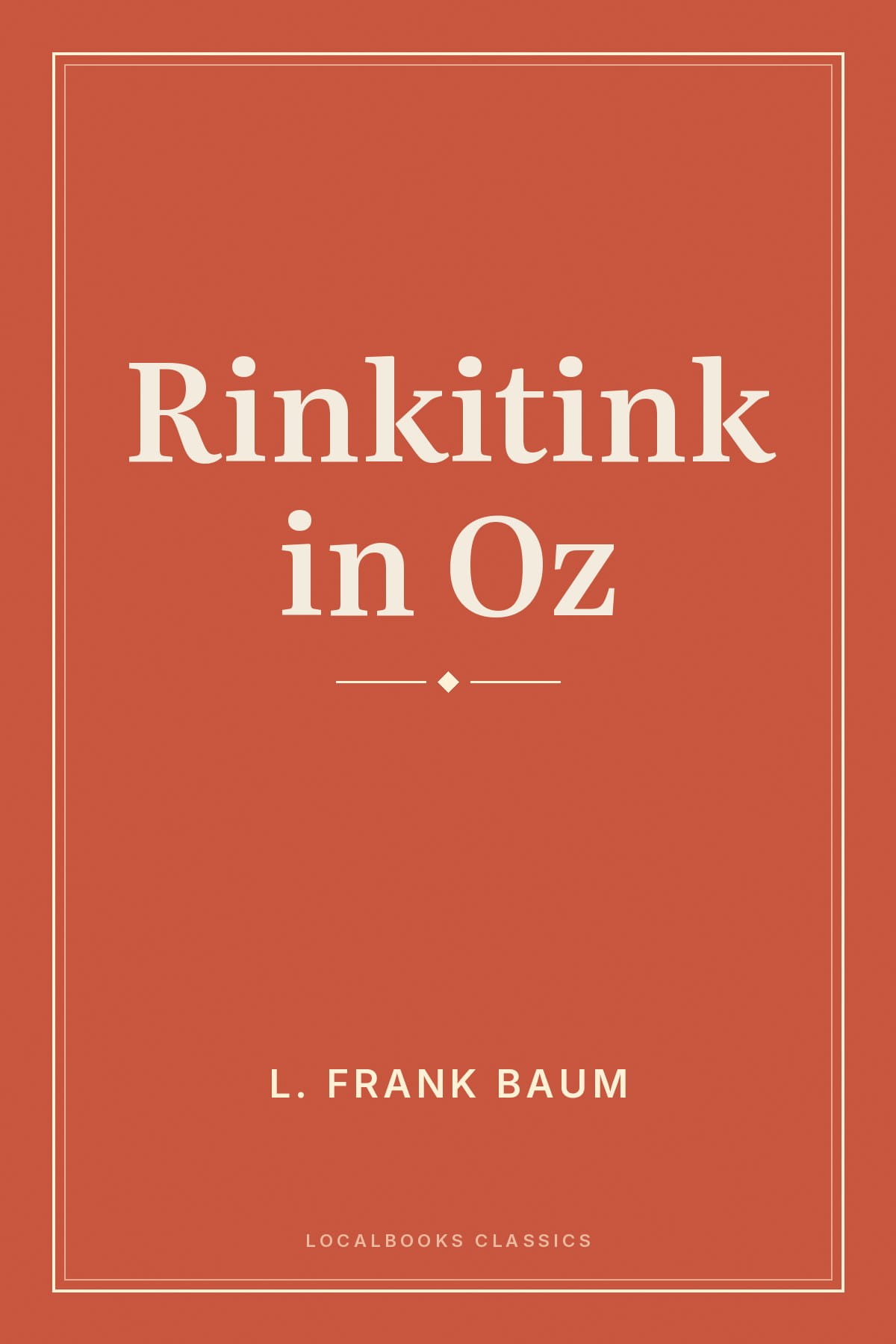 Cover of Rinkitink in Oz